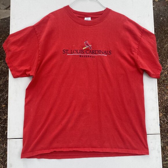 St. Louis Cardinals Baseball T-Shirt - Picture 1 of 4
